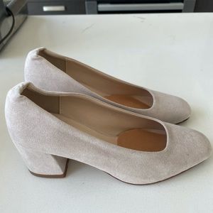 Cream/beige summer heels